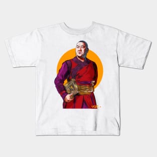 Benedict Wong - An illustration by Paul Cemmick Kids T-Shirt